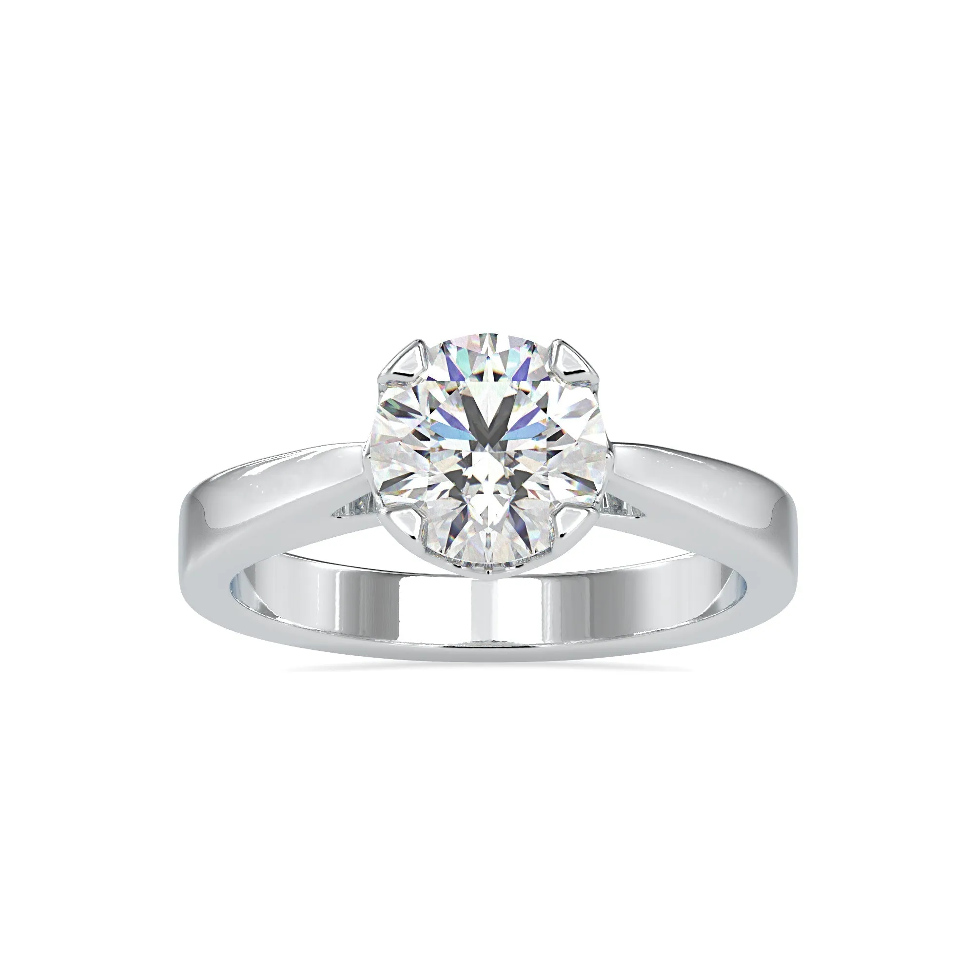 0.30cts. Solitaire Platinum Engagement Ring JL PT 0138-A