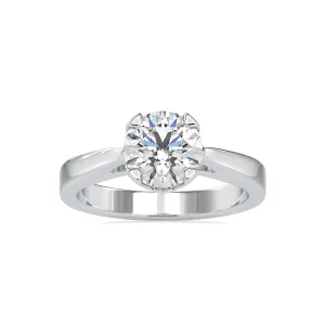 0.30cts. Solitaire Platinum Engagement Ring JL PT 0138-A