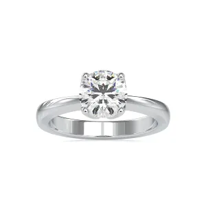 0.70cts. Solitaire Platinum Engagement Ring JL PT 0107-B
