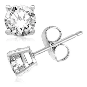 925 Sterling Silver round studs