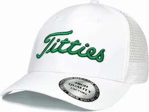 Bamveio Titties Hat Tittiess Golf Hats for Men Women,Funny Tittes Hat, Titliest Cap, White and Black