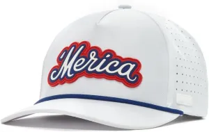 Bogey Bros Golf 'Merica Performance Snapback Hat Red