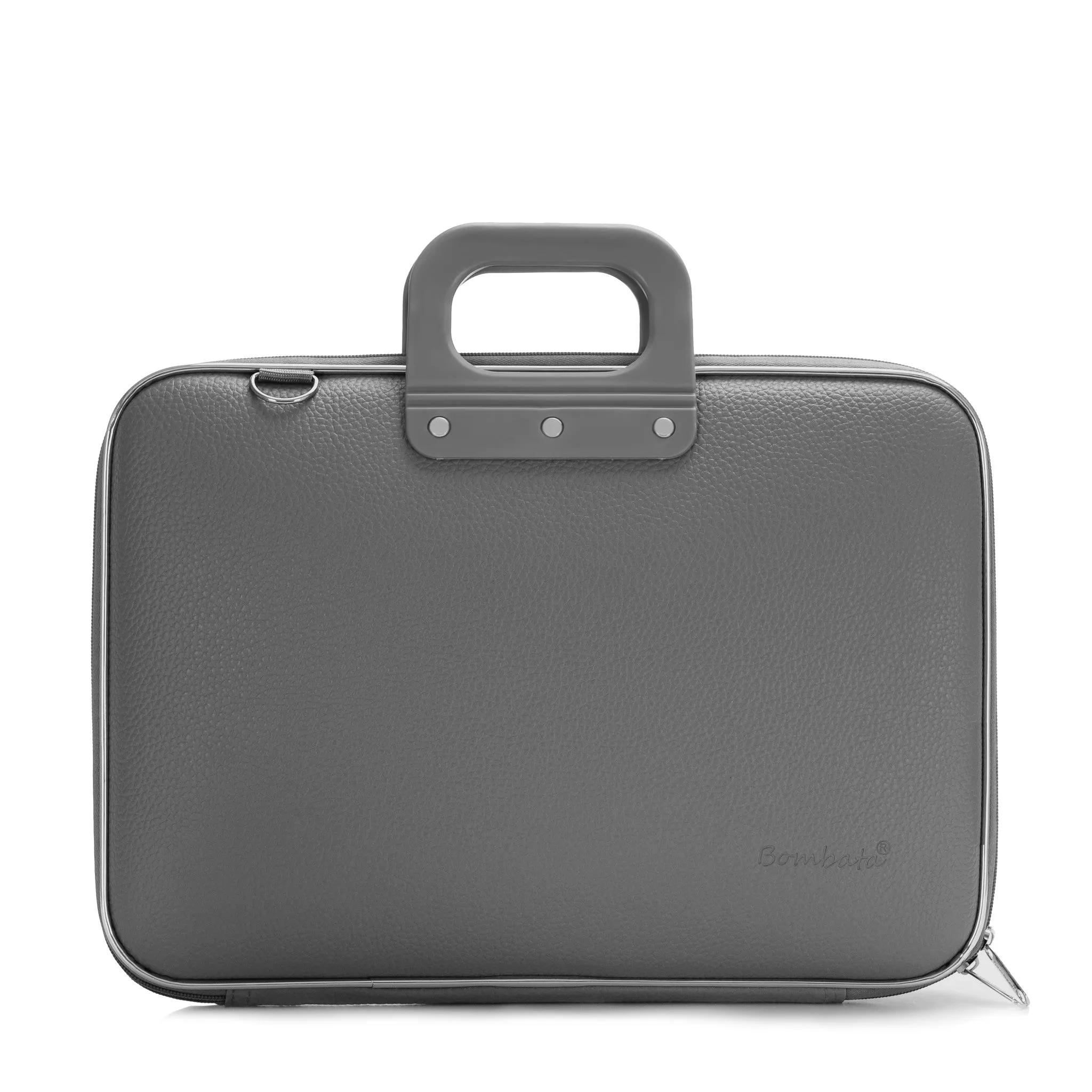 Bombata Classic Laptop Briefcase - Charcoal