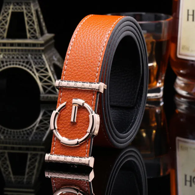 Brand Ladies luxury belts cummerbunds for women G buckle Belt Genuine Leather belt Fashion genuine leather men belts buckle