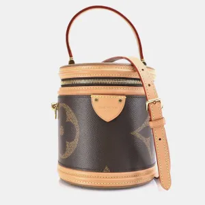 Brown Monogram Giant Canvas Cannes Top Handle Bag