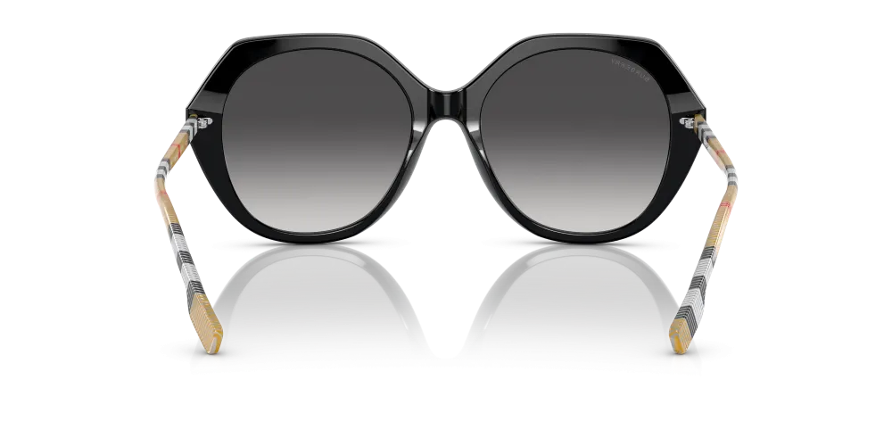 Burberry Vanessa Non-Polarized Sunglasses - Black/Gray Gradient