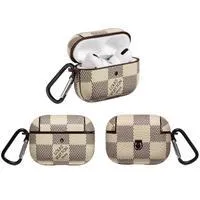 Checkered AirPods Pro Case - White