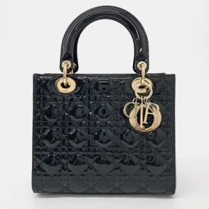Christian Patent Cannage Lady Bag Medium