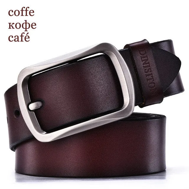 Designer Belts For Men Genuine Cowhide Leather