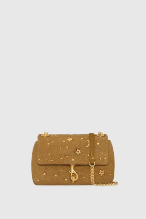 Edie Crossbody With Celestial Studs Bag In Honey/Celestial
