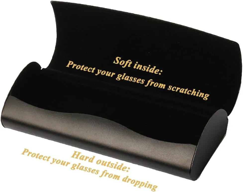Eyeglass Case for Men Glasses Case Aluminum Light Nearsighted Spectacle Case Box