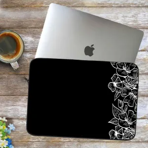 Floral Double Side printed Laptop Sleeve with Vibrant Digital Prints – Protect Your Laptop in Style