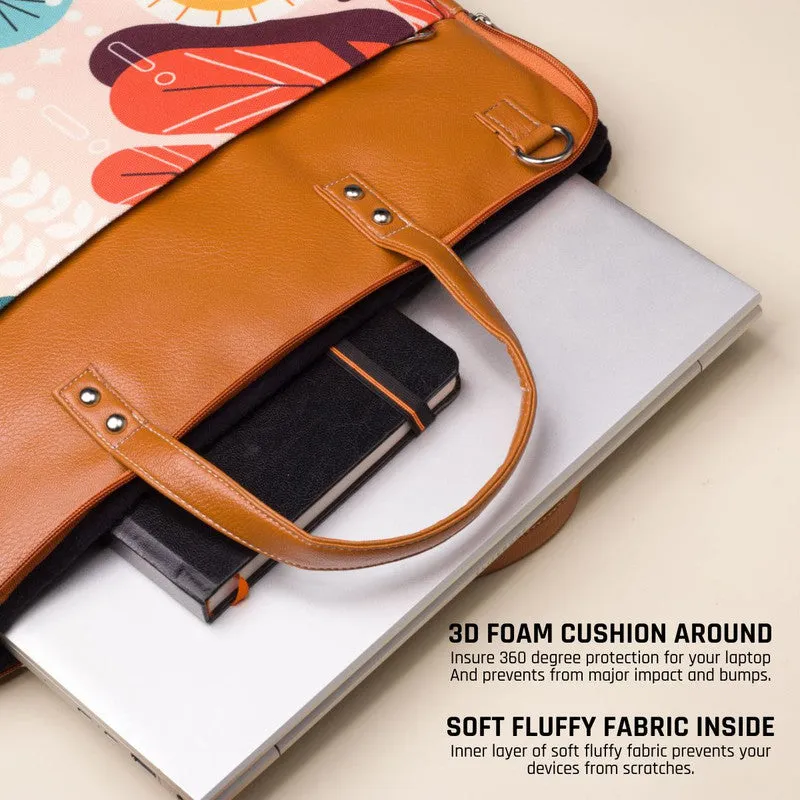 Forest Abstract Classic Laptop Bag