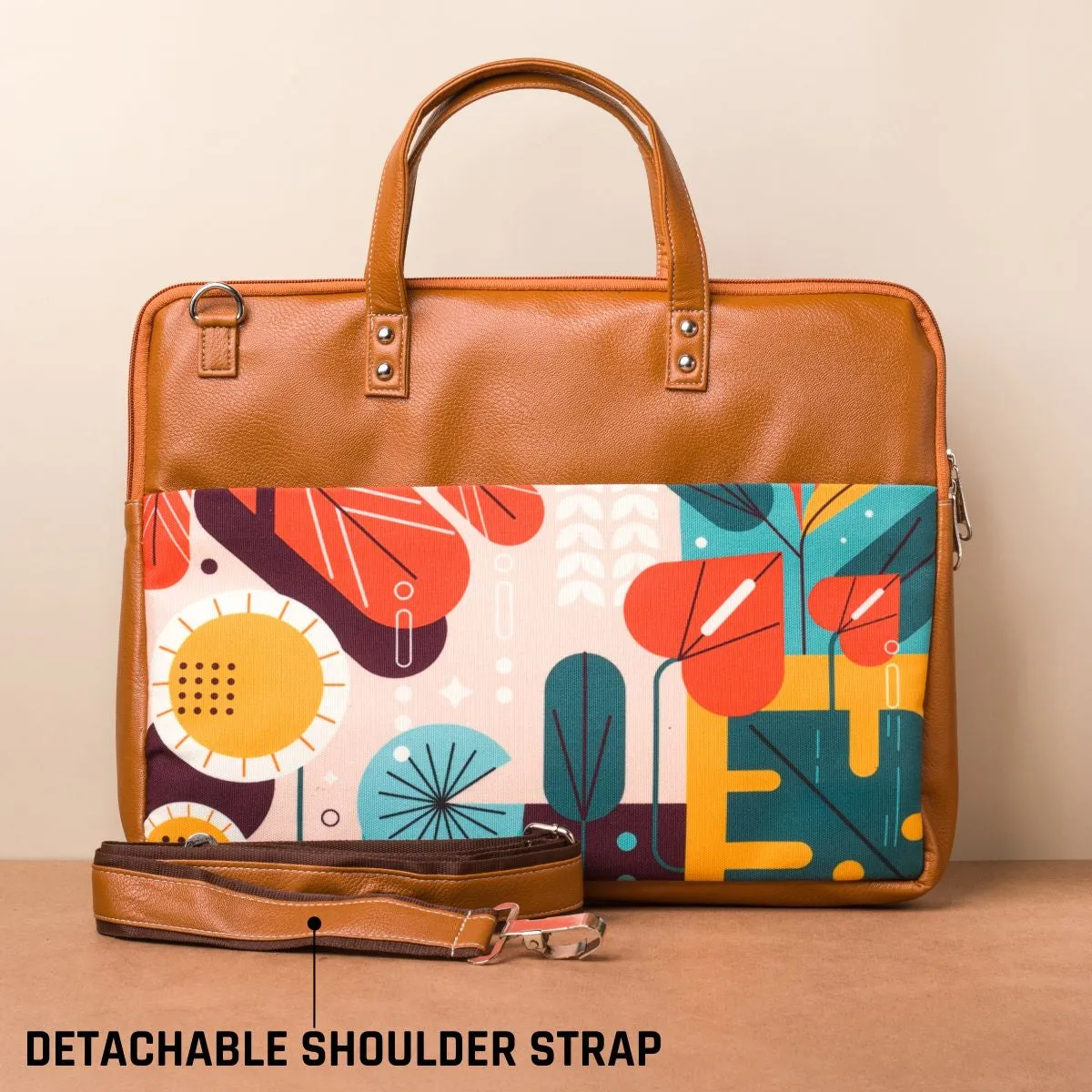 Forest Abstract Classic Laptop Bag