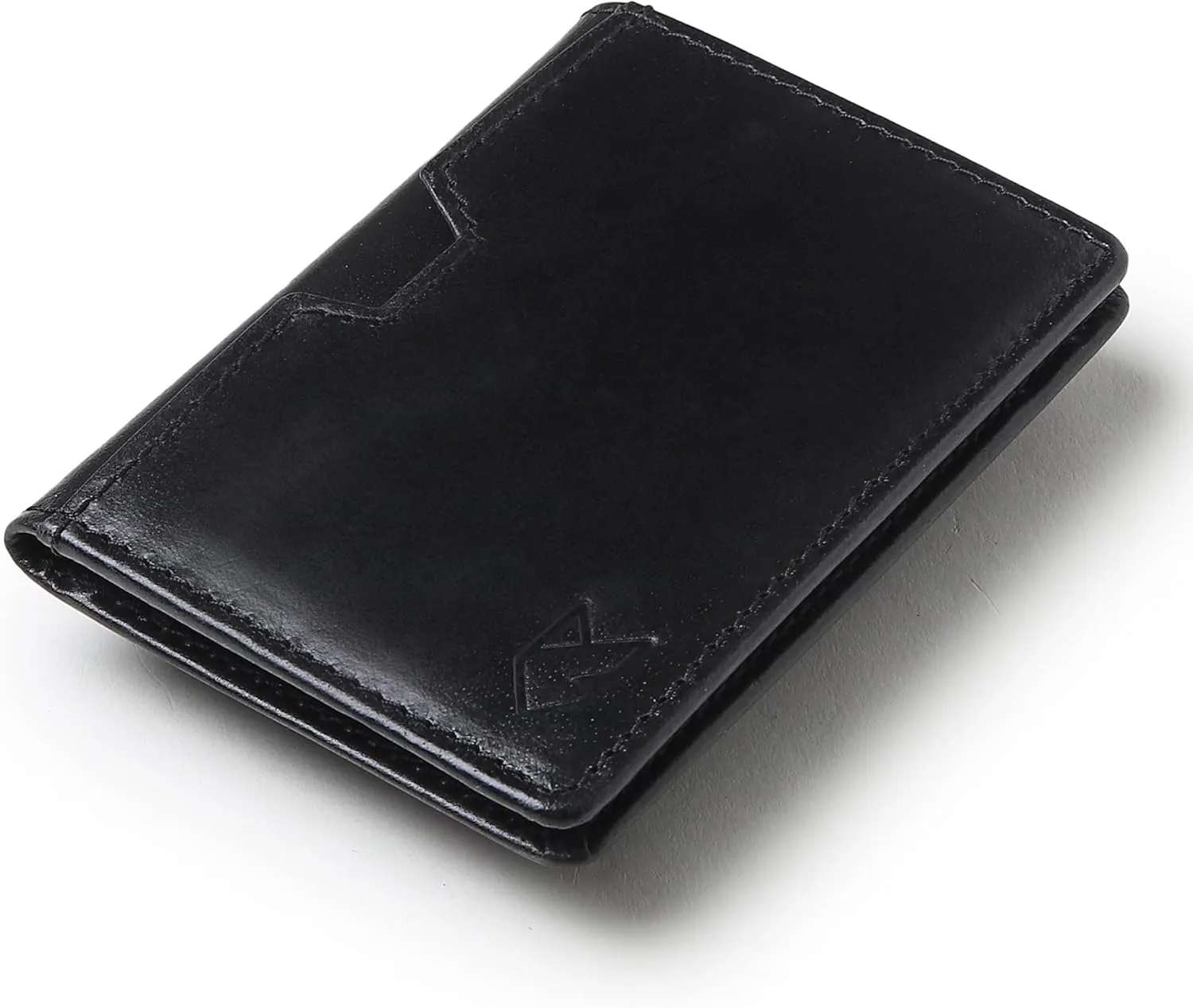 FOXHACKLE Leather Credit Card Holder Wallet for Men and Women, Thin Bifold RFID Blocking Wallet, Slim Front Pocket Minimalist Wallet, Small Card Case