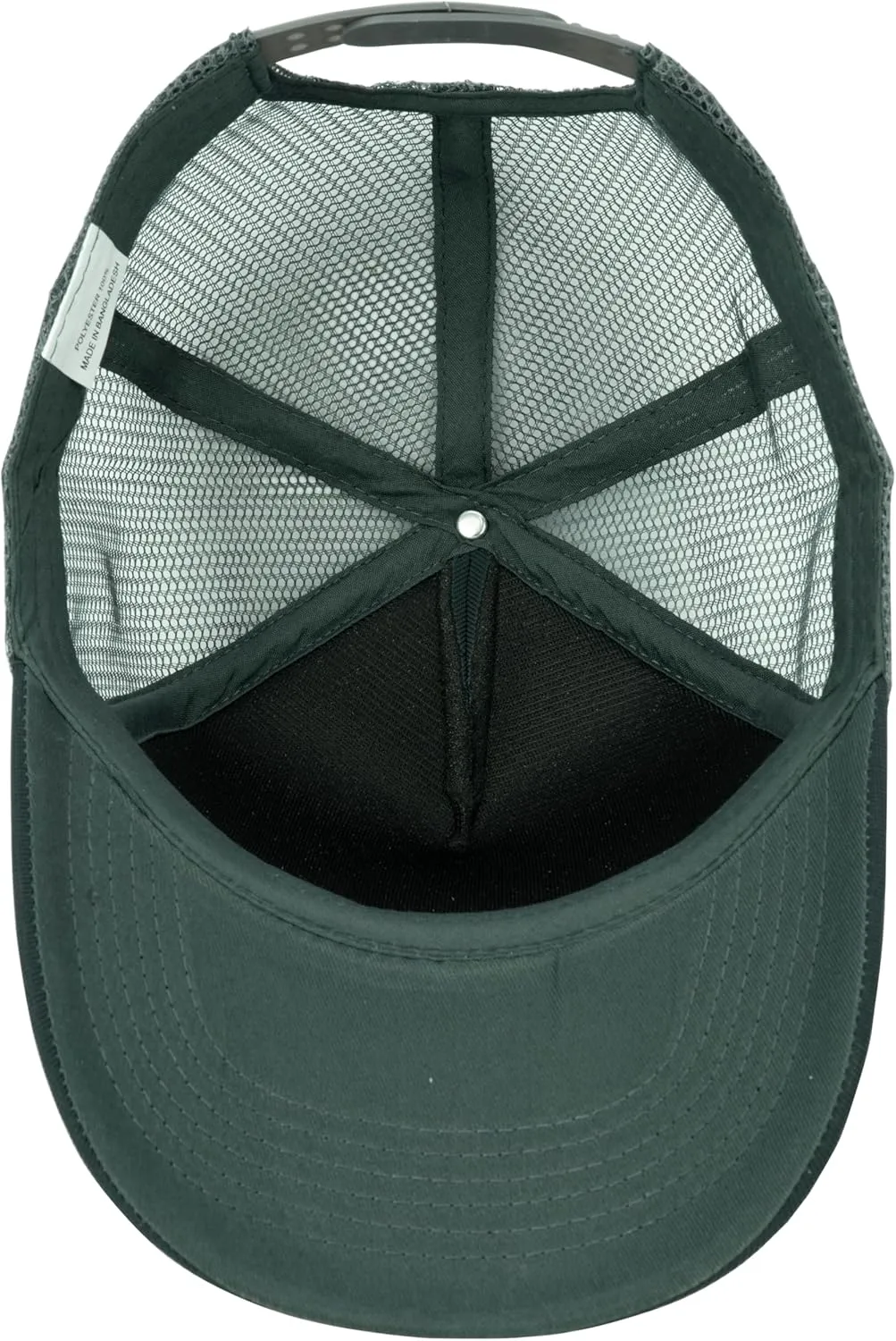 Gelante Polyester Foam Front, Mesh Back 5 Panel Sublimation Trucker Baseball Cap Snapback Hat