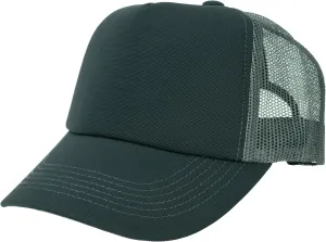 Gelante Polyester Foam Front, Mesh Back 5 Panel Sublimation Trucker Baseball Cap Snapback Hat