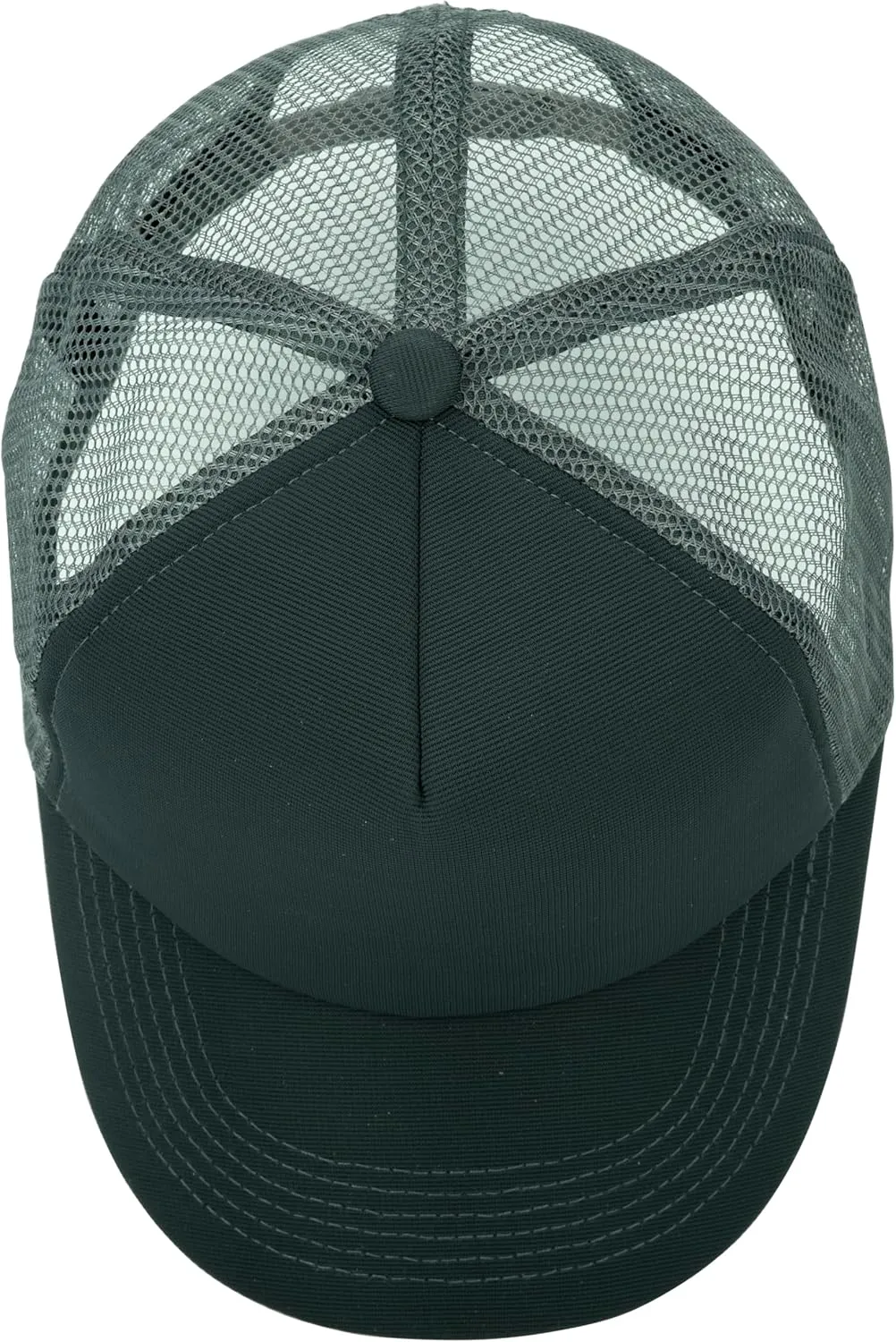 Gelante Polyester Foam Front, Mesh Back 5 Panel Sublimation Trucker Baseball Cap Snapback Hat