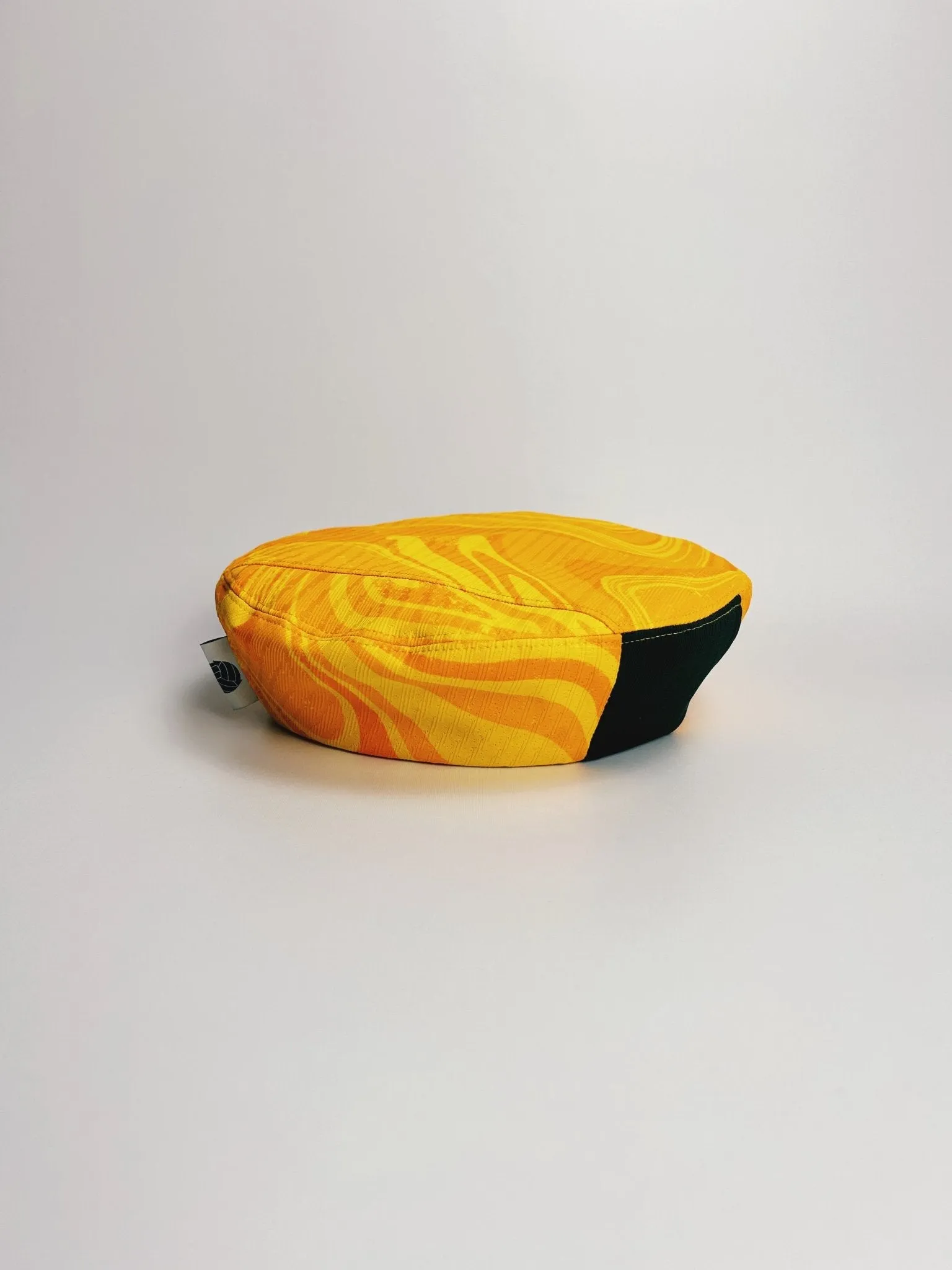 Green & Gold Off-cut Beret