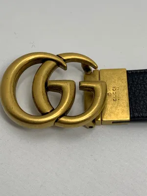 Gucci Reversible Brass Belt!