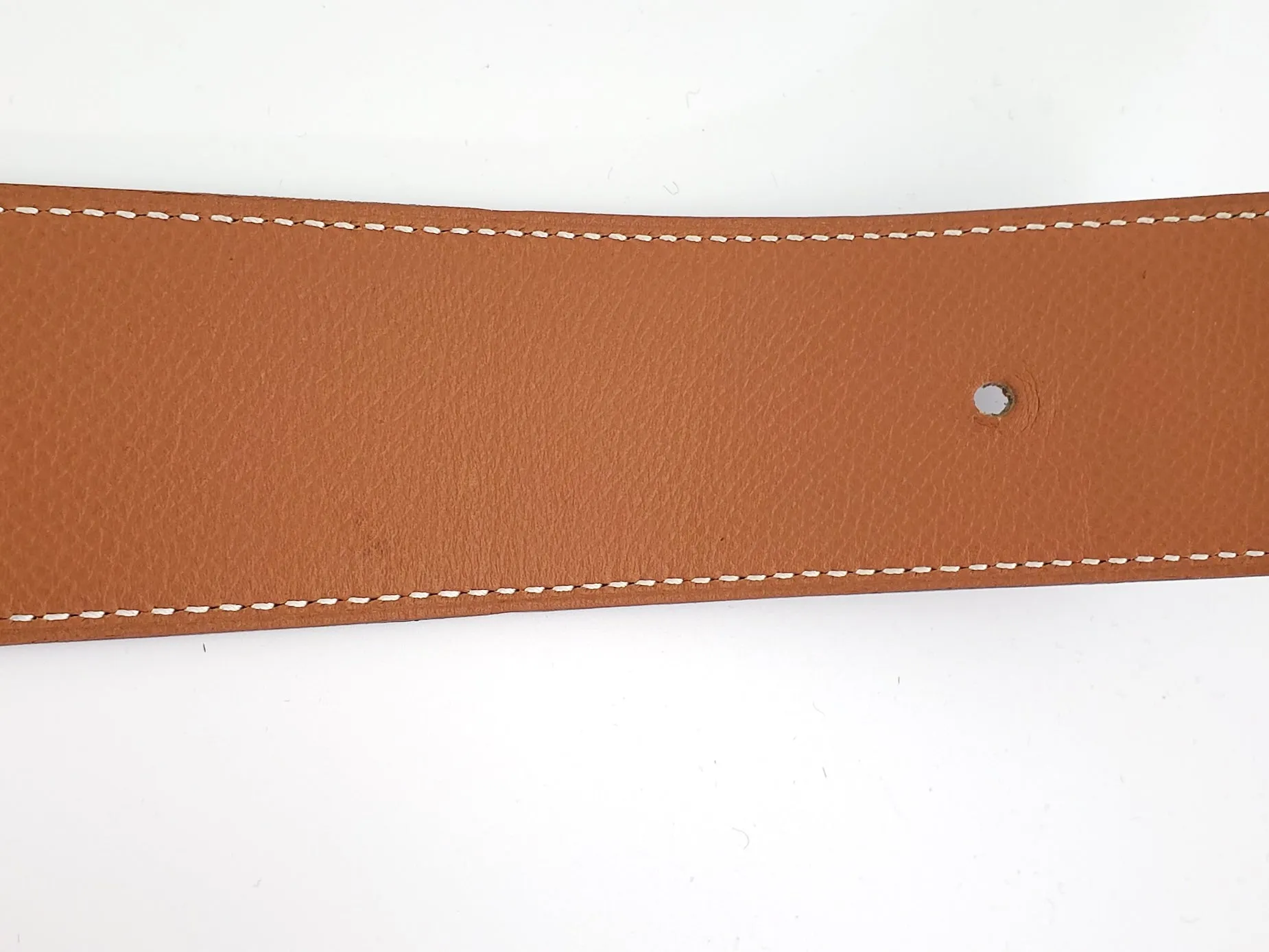 HERMES Constance Belt Kit 42mm Buckle & Reversible Black Gold Belt 95