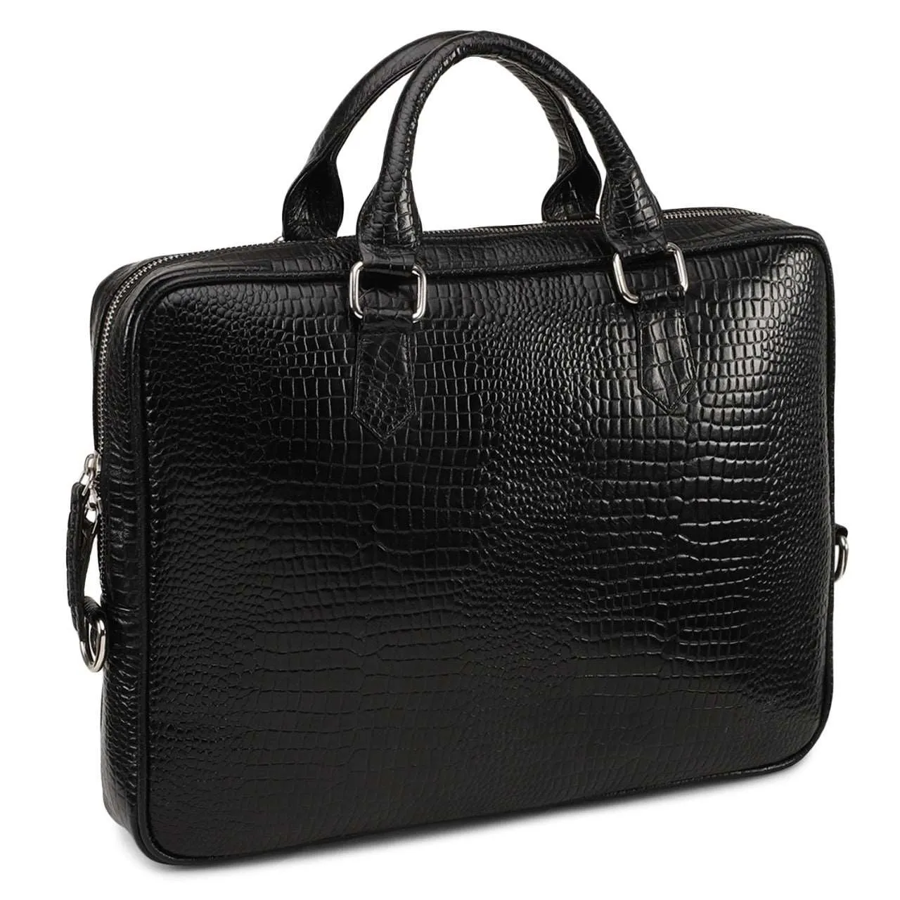 iCruze Delite Leather Bag Black
