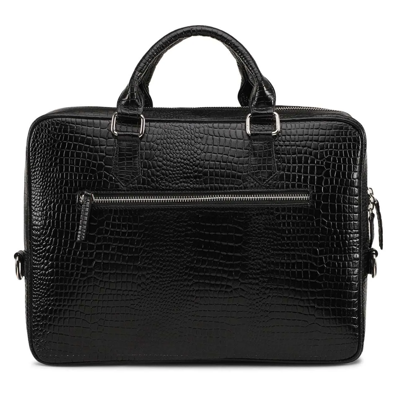 iCruze Delite Leather Bag Black