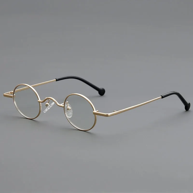 Japanese-Style Geek Metal Glasses丨Retro Niche Small Round Eyeglasses A83027