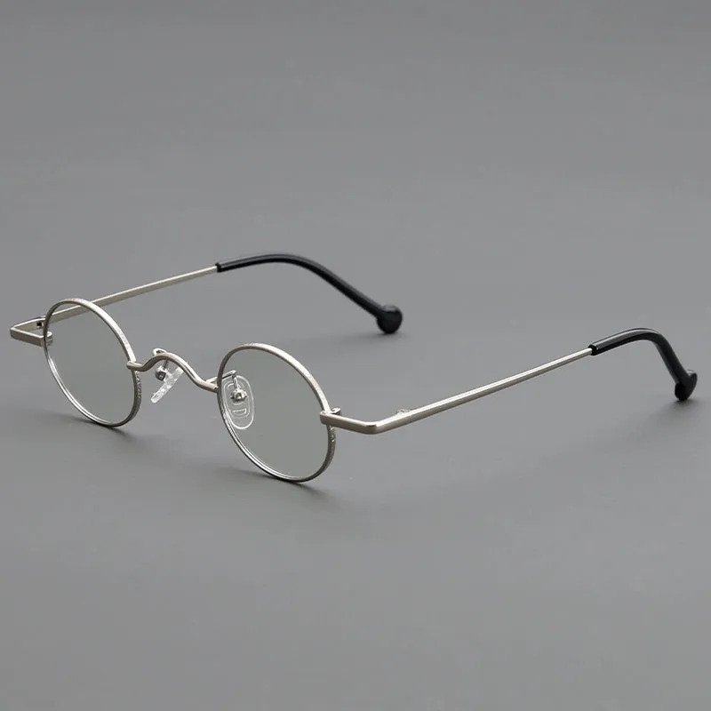 Japanese-Style Geek Metal Glasses丨Retro Niche Small Round Eyeglasses A83027