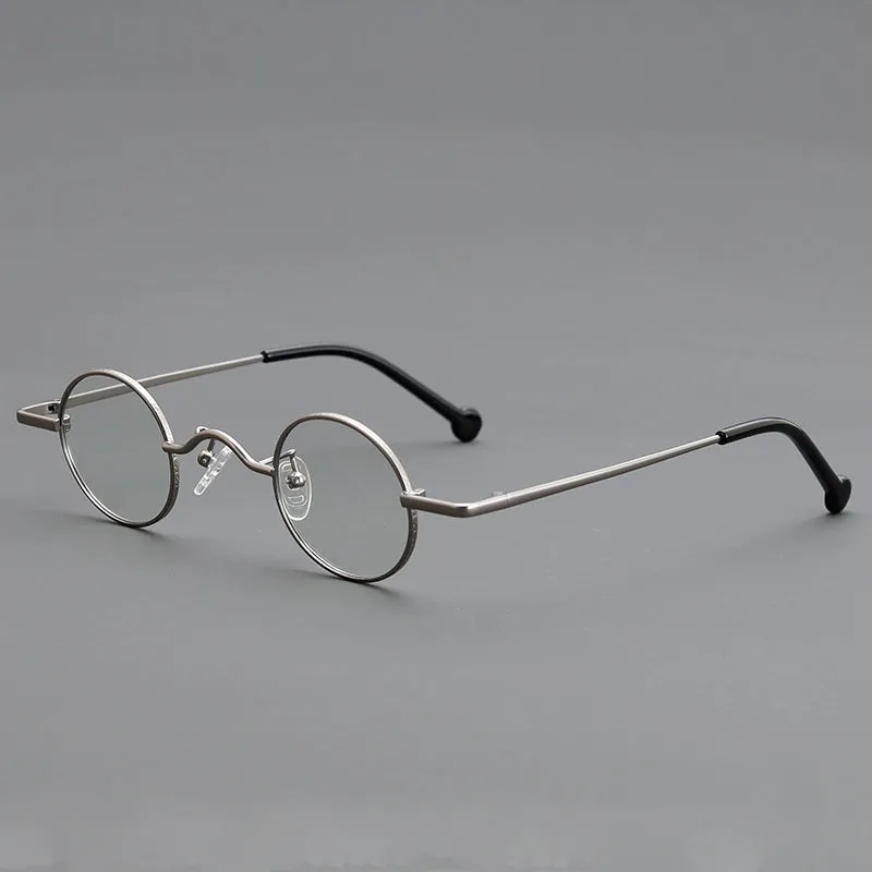 Japanese-Style Geek Metal Glasses丨Retro Niche Small Round Eyeglasses A83027
