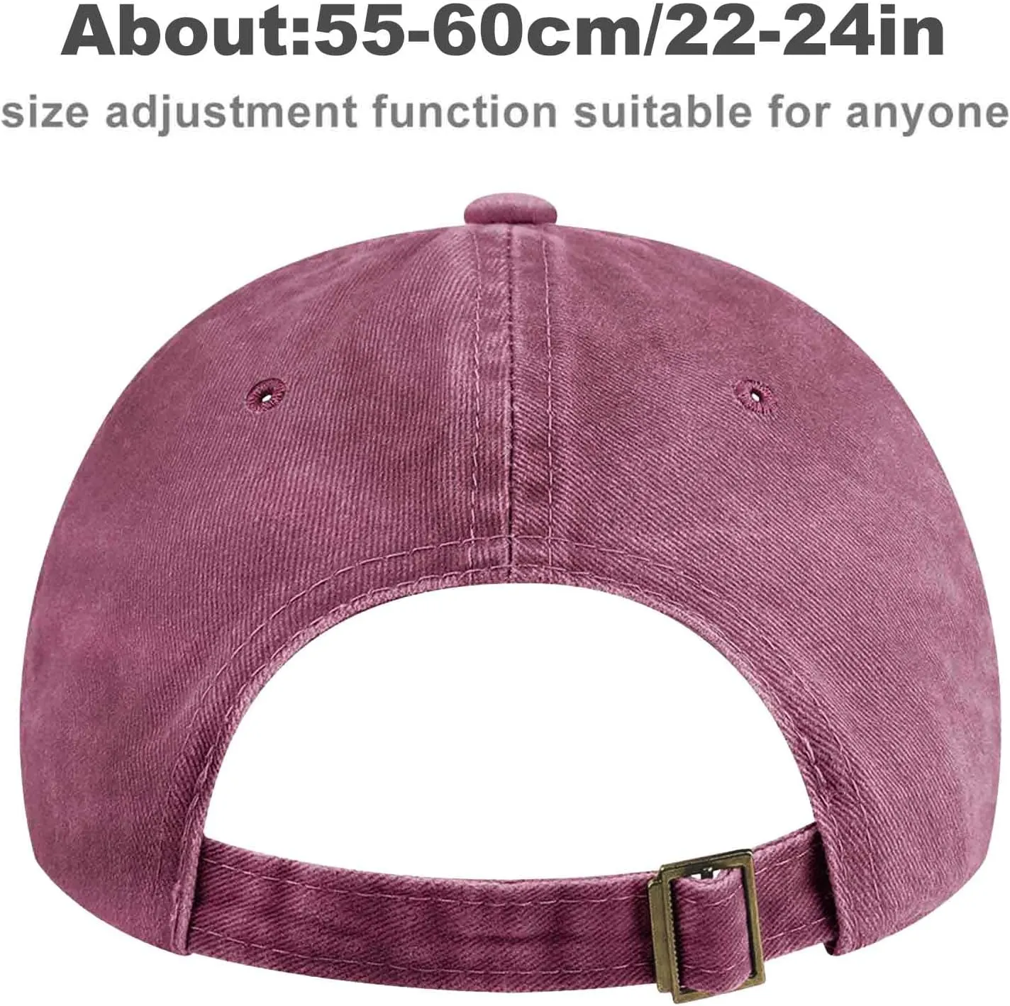 Just Girl Who Loves Horse Hat Baseball Cap for Women Adjustable Trendy Hats Cotton