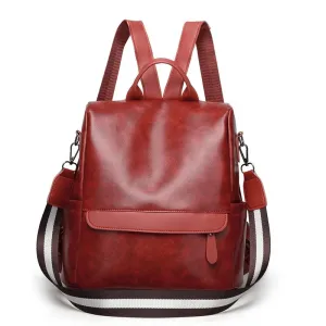 Kylie Leather Backpack