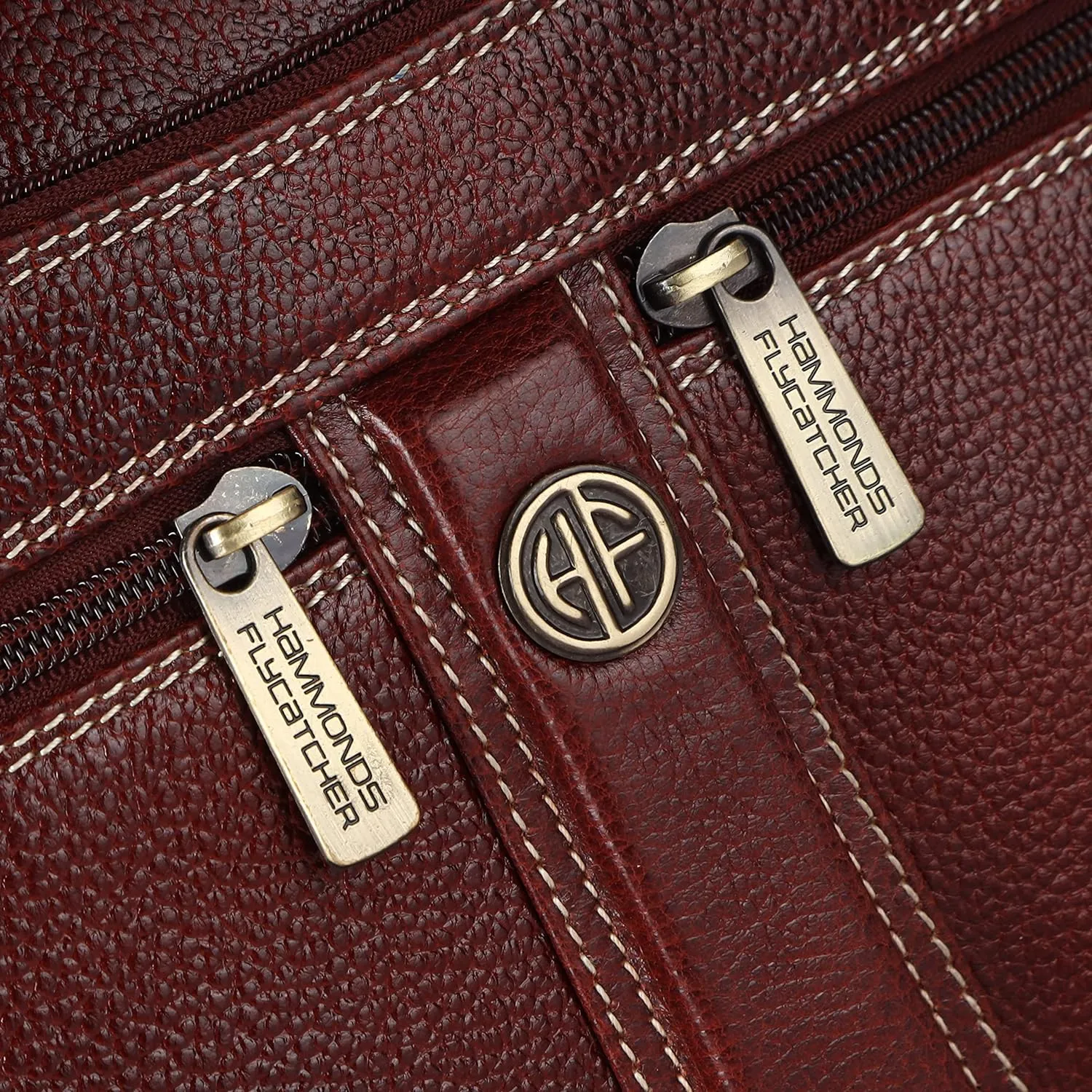 Leather Laptop Office Bag for Men - Messenger Shoulder Bag - Fits 14/15.6/16 Inch Laptop