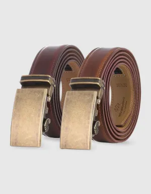 Men's Aurelian Designer 2 Pack Ratchet Belt