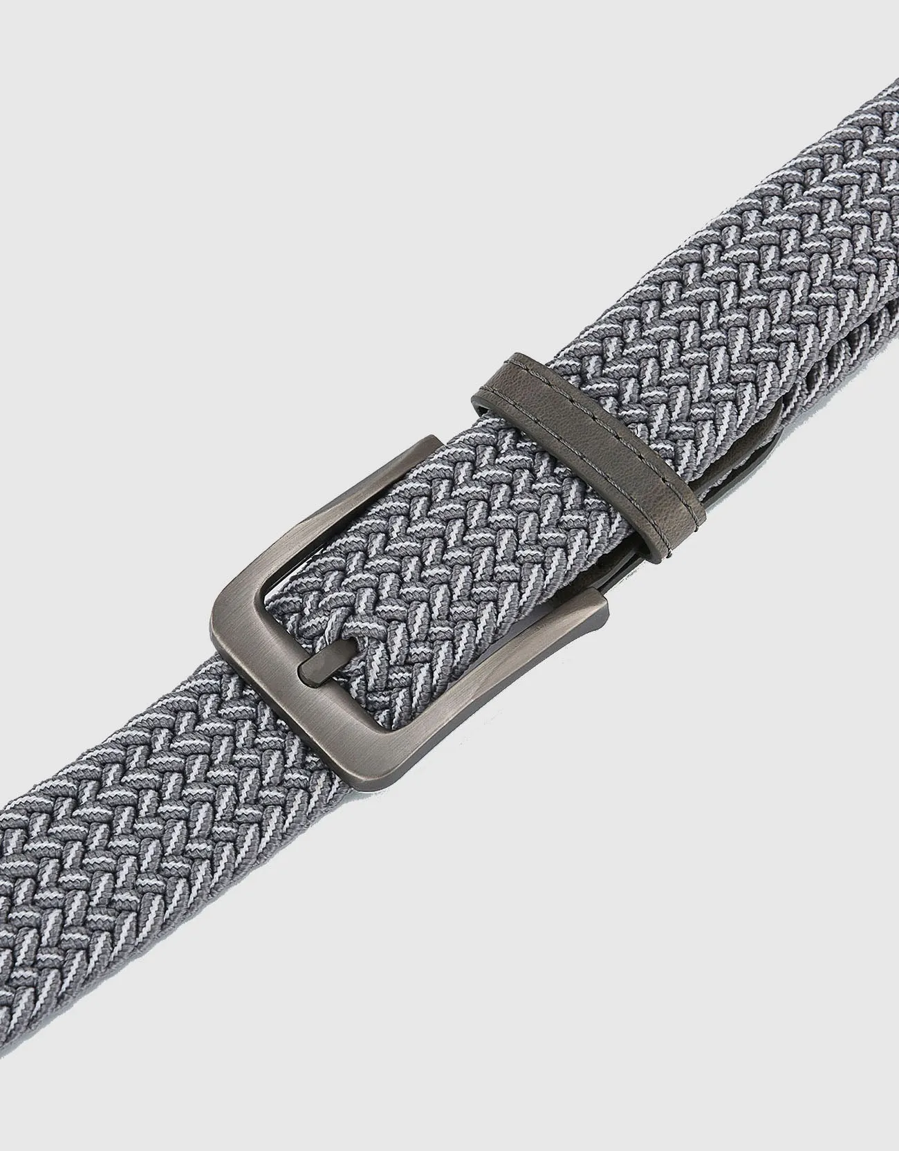 Men's Elastic Braided Stretch Belt