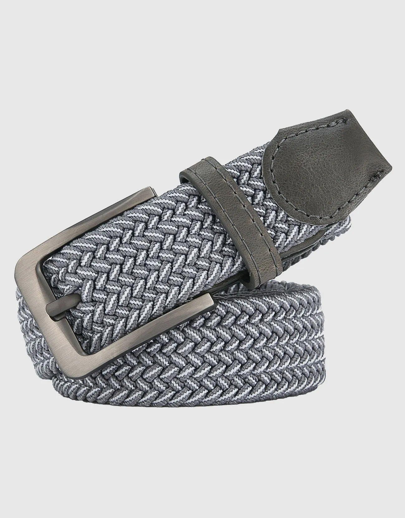 Men's Elastic Braided Stretch Belt