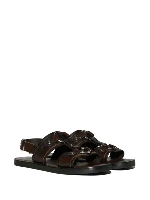 Men's Harleysandalsflat Sandals in Testa Di Moro | Size 43 | FSM0065204000015081
