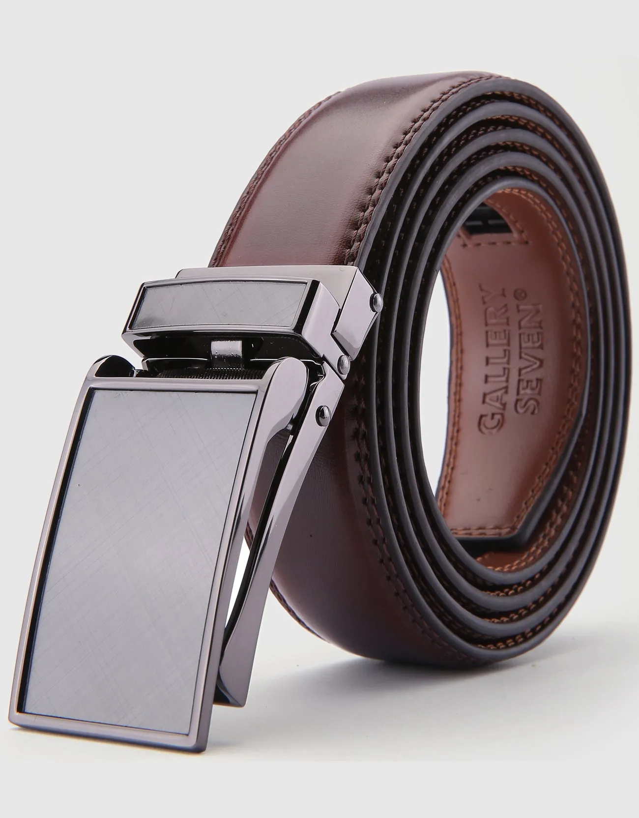 Men's Modern Dusk Leather Ratchet  Belt
