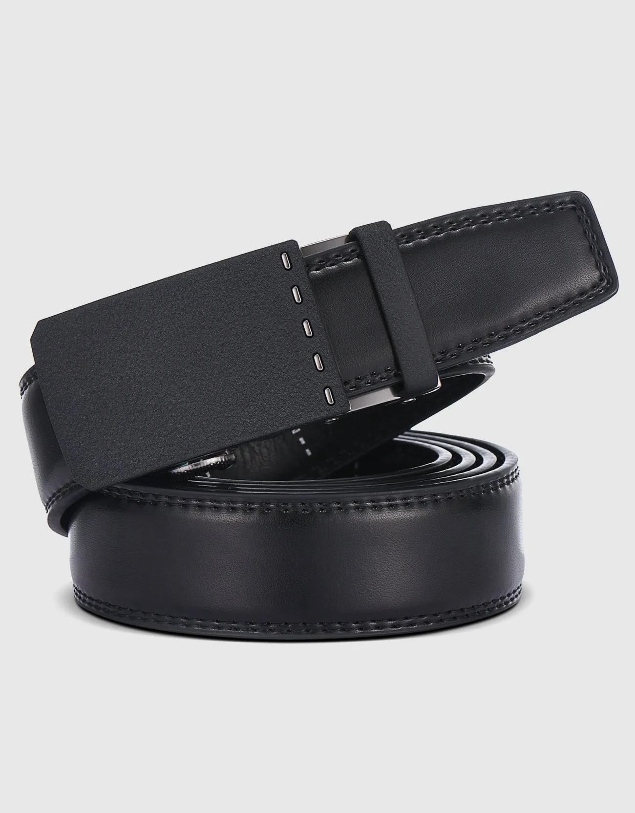 Men's Modern Matte Leather Ratchet Belt