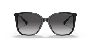 Michael Kors Avellino Non-Polarized Sunglasses - Black/Dark Gray Gradient