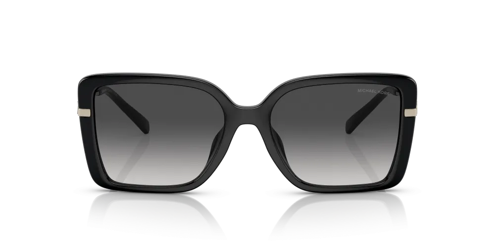 Michael Kors Castellina Non-Polarized Sunglasses - Black/Dark Gray Gradient