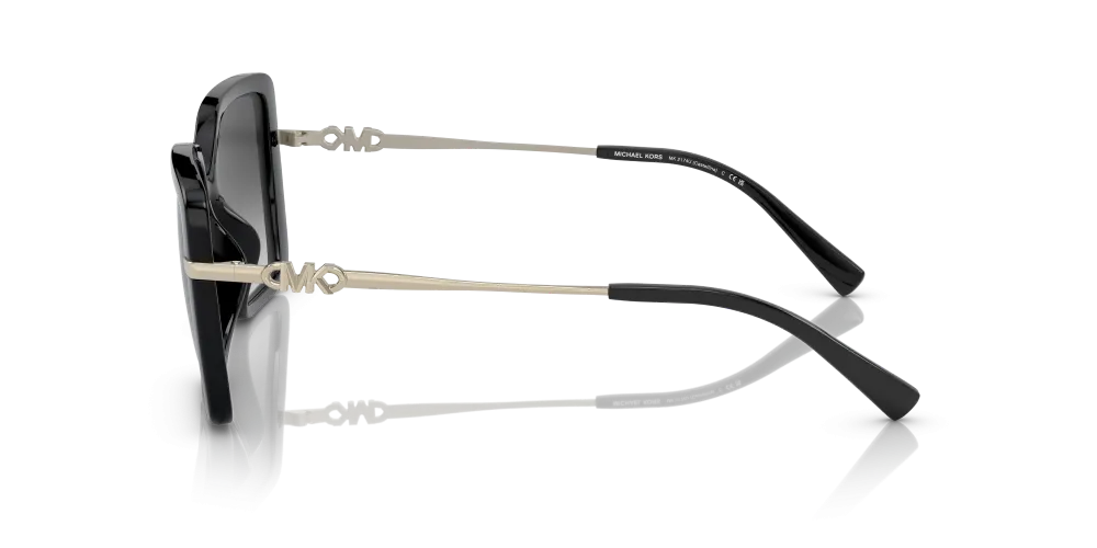 Michael Kors Castellina Non-Polarized Sunglasses - Black/Dark Gray Gradient