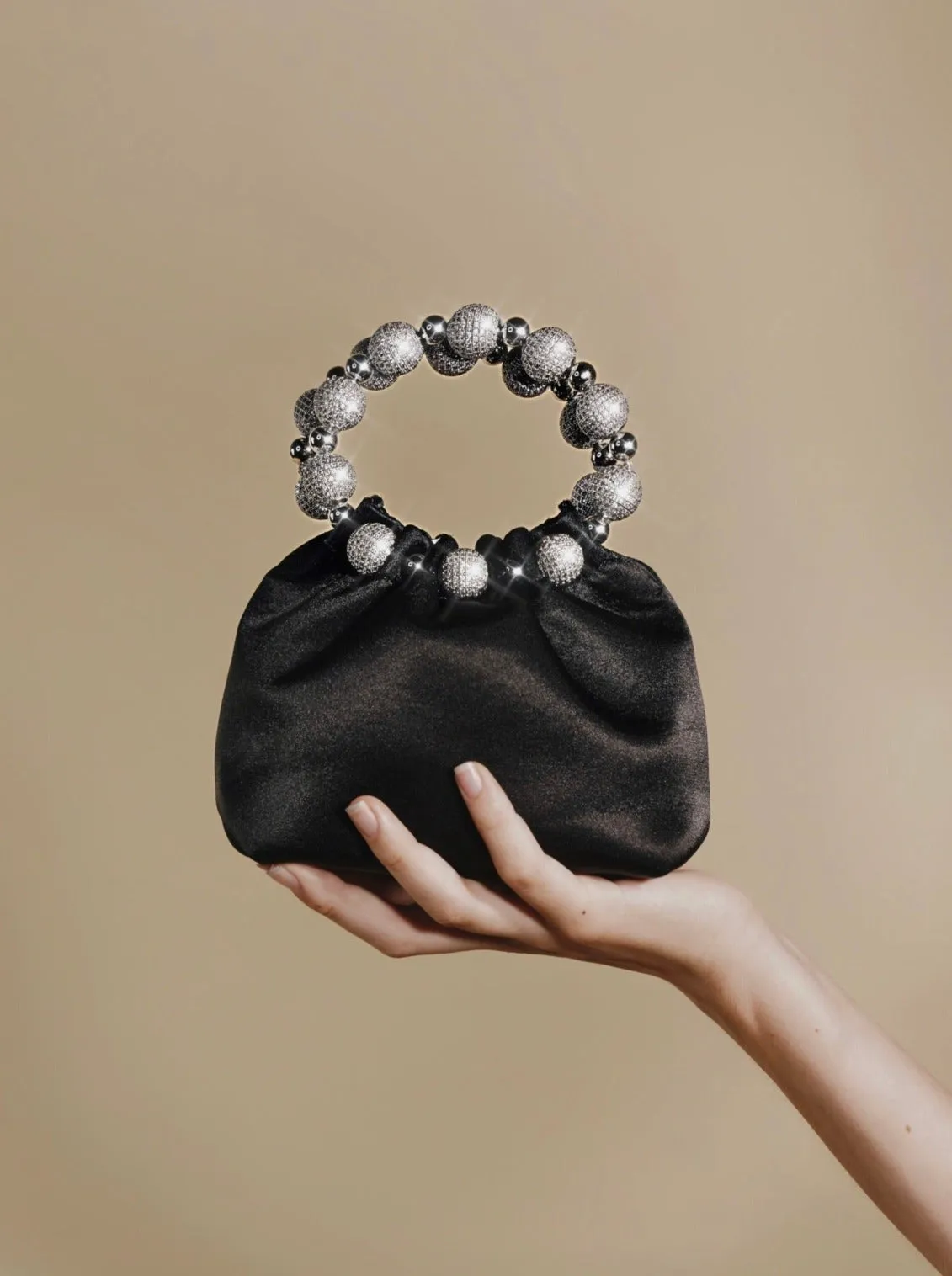 Mini Black Diamond Handbag