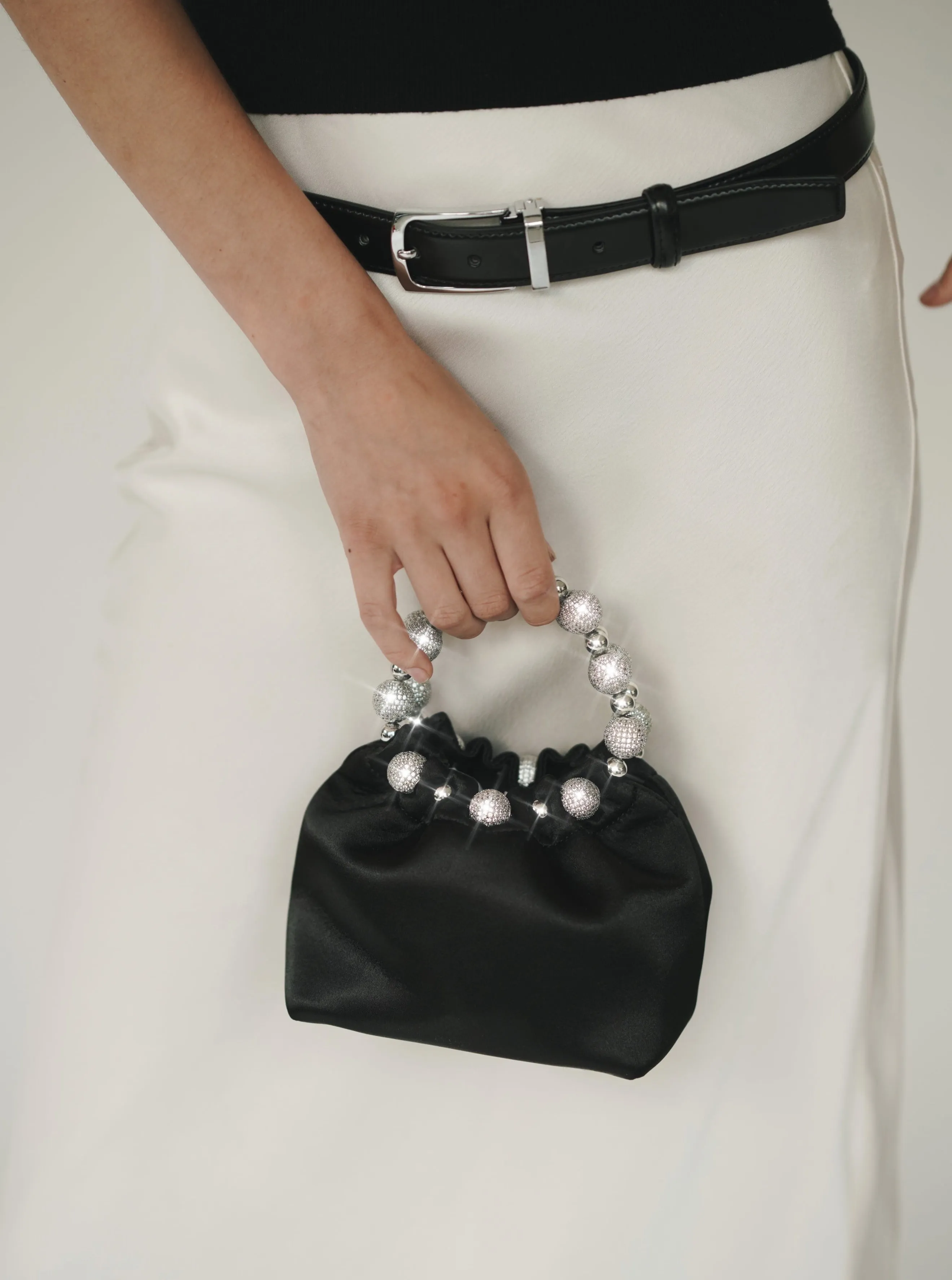Mini Black Diamond Handbag