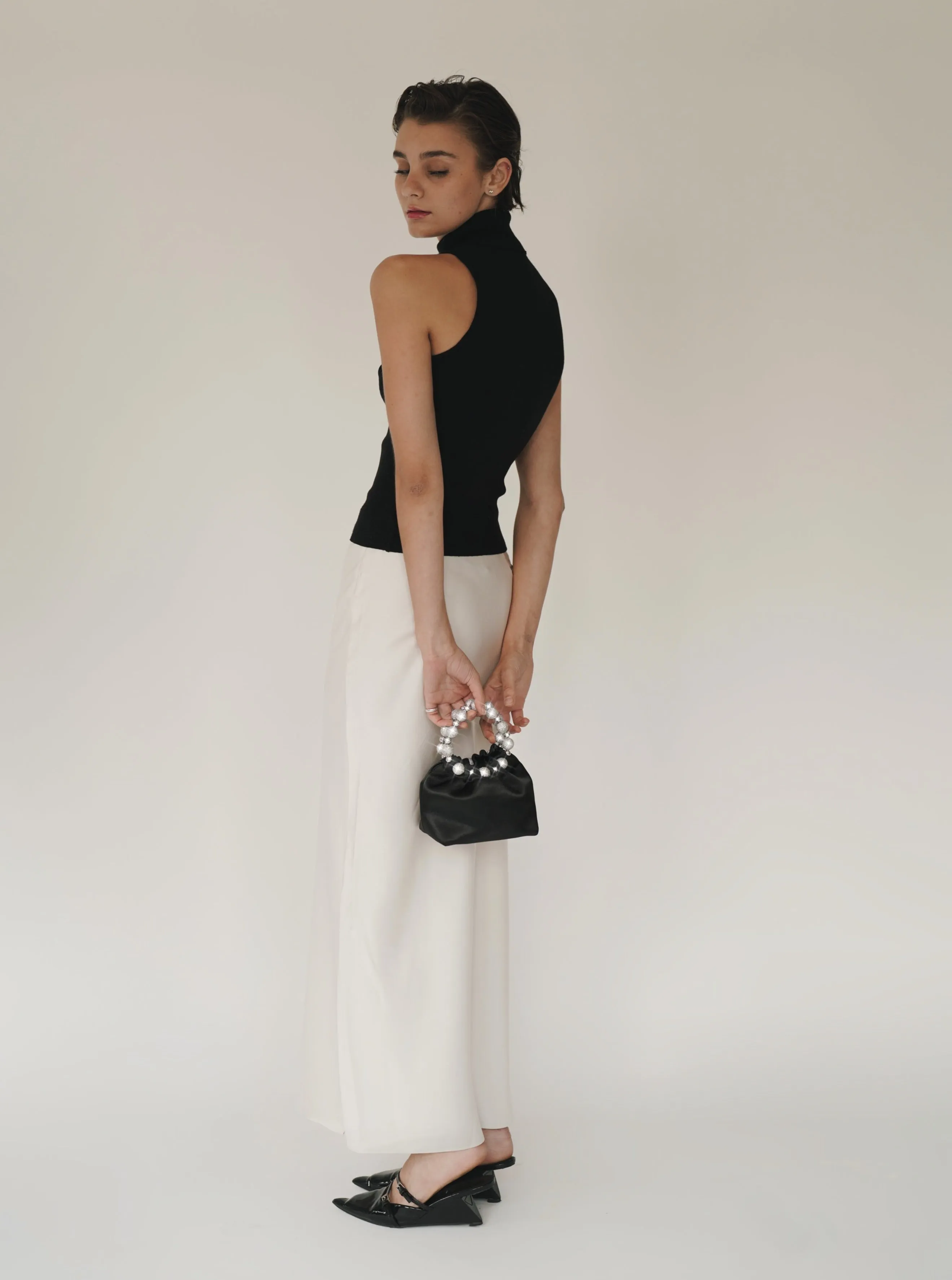 Mini Black Diamond Handbag