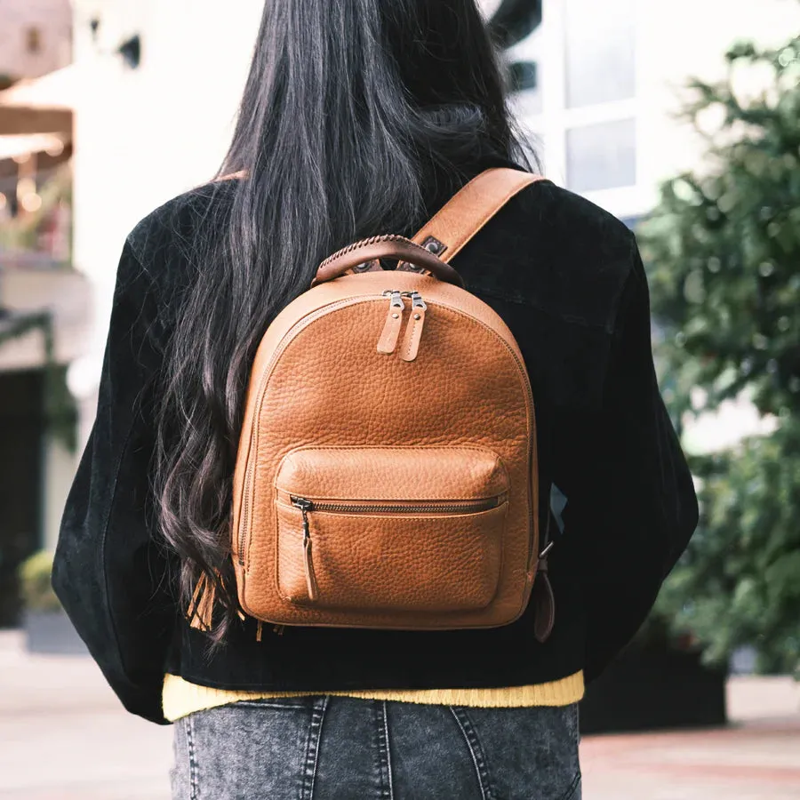 MINI JOURNEY LEATHER BACKPACK