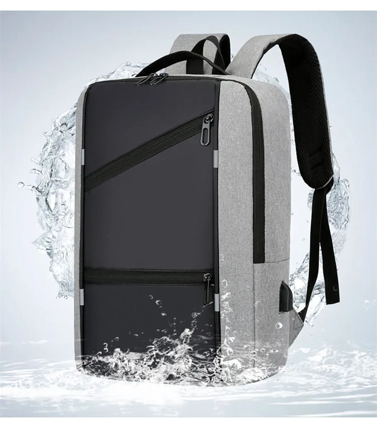 Multi-Functional Waterproof 15.6 inch Rucksack Bag  | Polyester Laptop Backpack