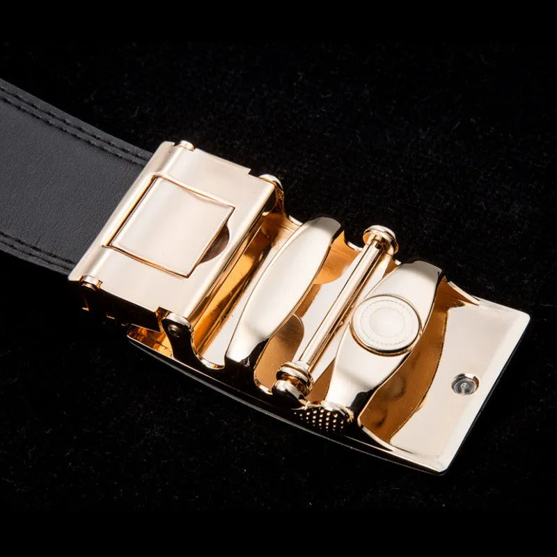 New men belt brand luxury ceinture designer belts men high quality genuine leather belt automatic buckle