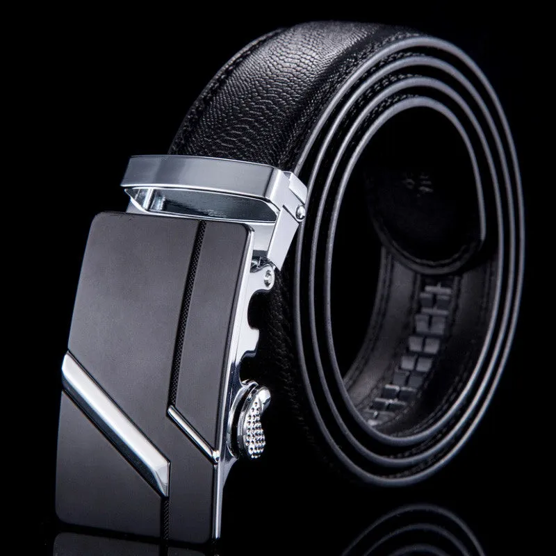 New men belt brand luxury ceinture designer belts men high quality genuine leather belt automatic buckle