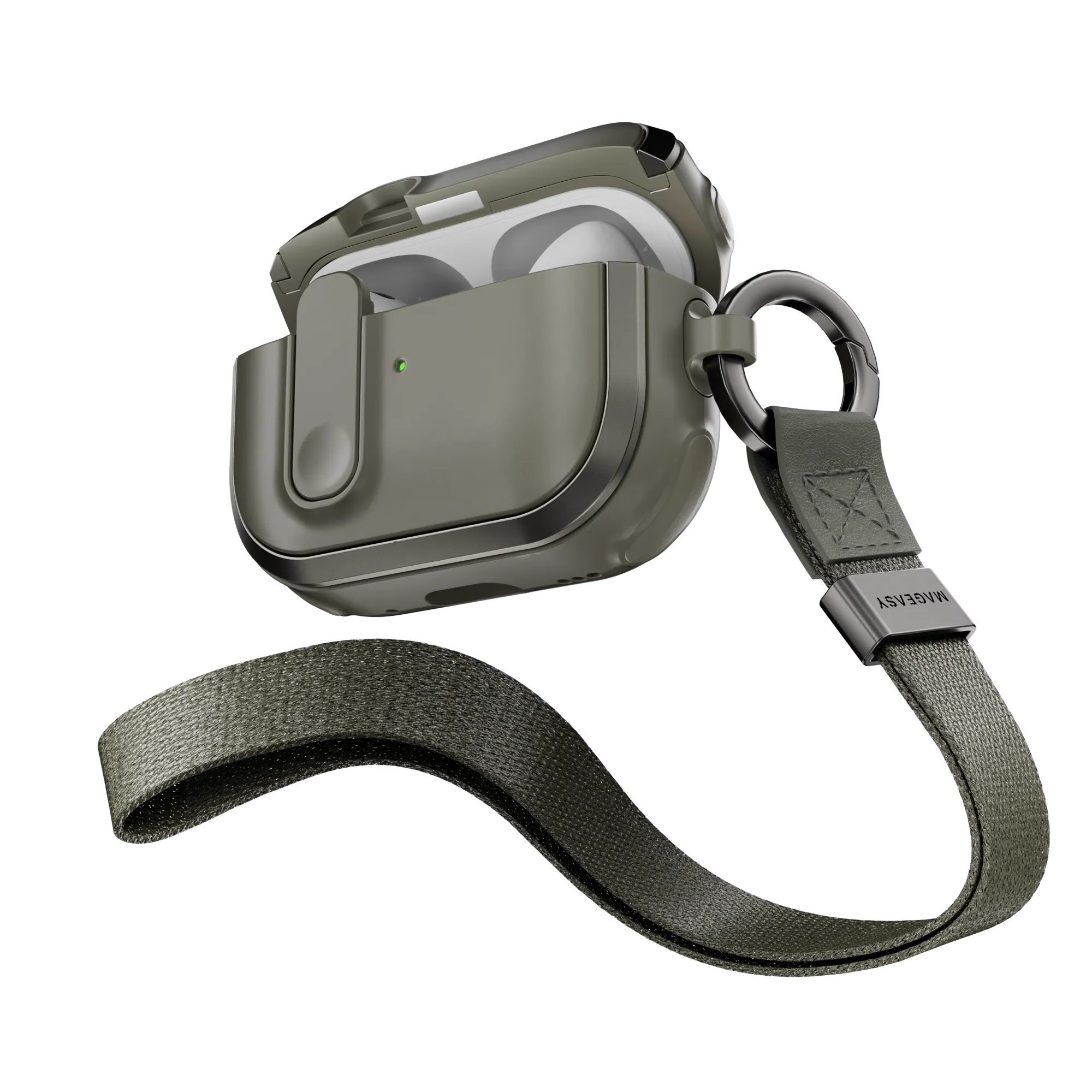 Odyssey with Wrist Strap  Magnetic Closure AirPods Protective Case